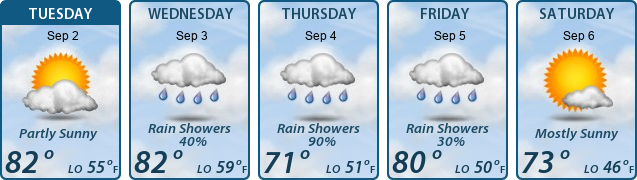 5-Day Forecast