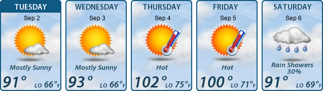 5-Day Forecast