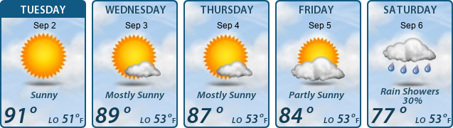 5-Day Forecast