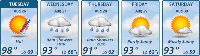5-Day Forecast