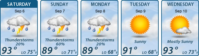 5-Day Forecast