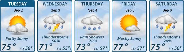 5-Day Forecast