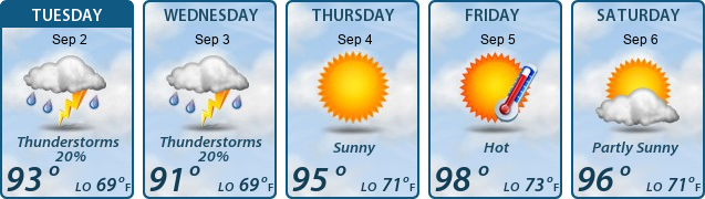 5-Day Forecast