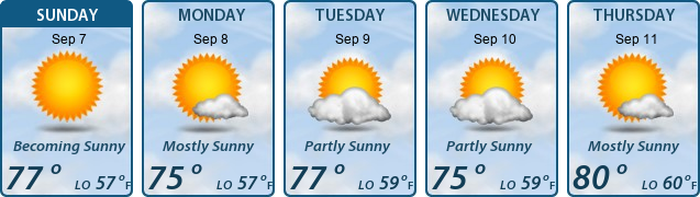 5-Day Forecast