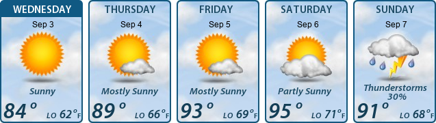 5-Day Forecast